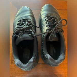 Brooks DNA Black Leather Shoes 12.5 EE